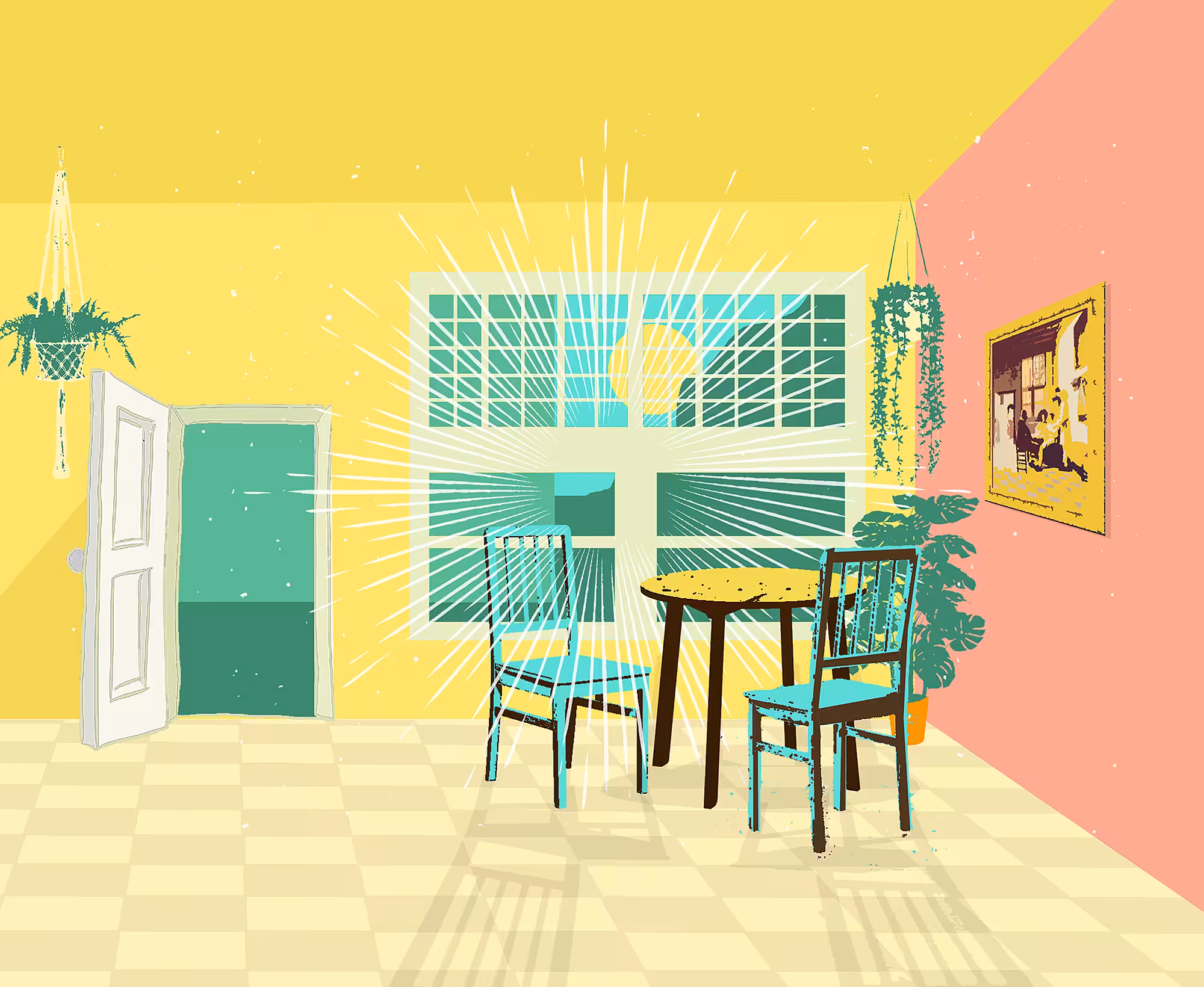 A SUNLIT ROOM