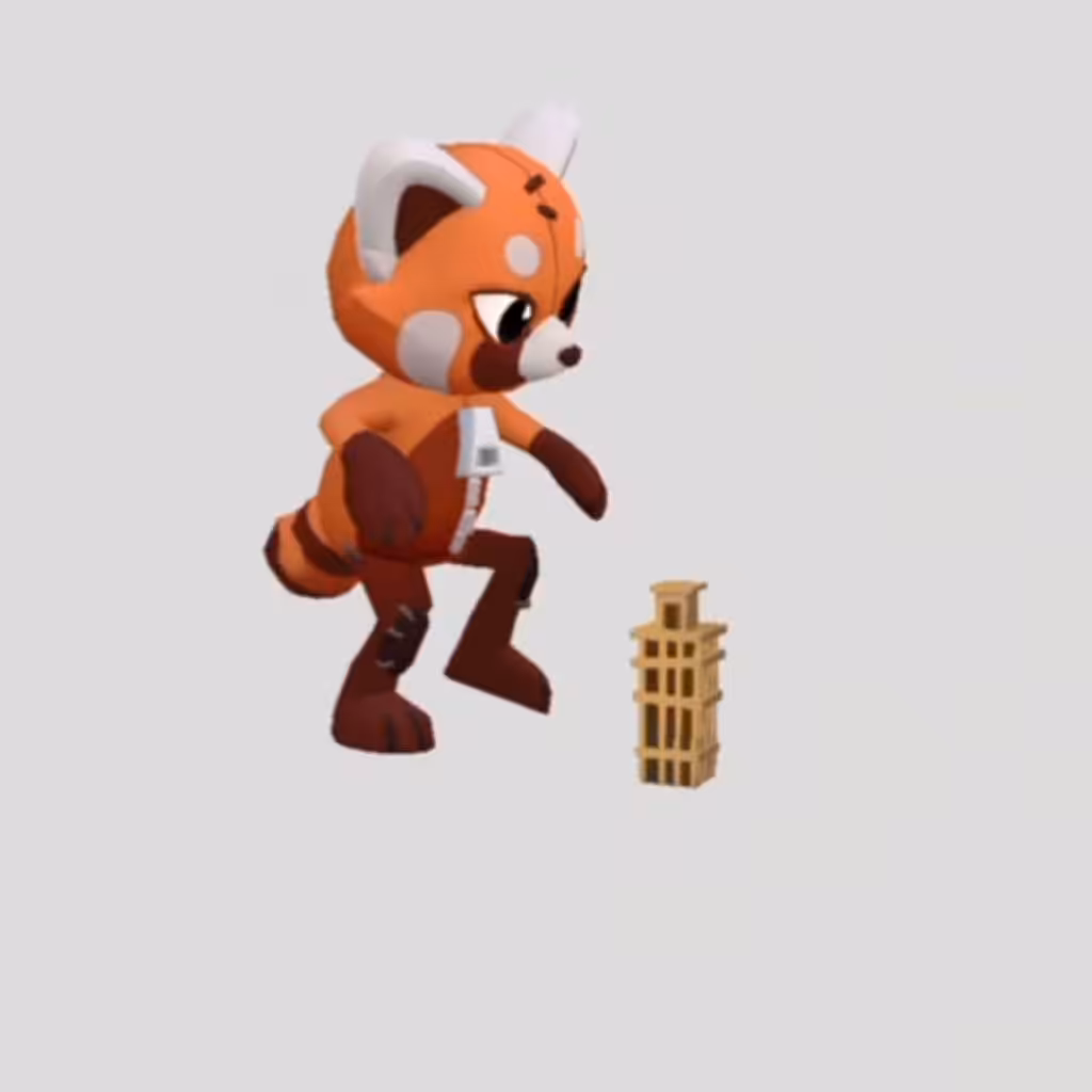 red panda