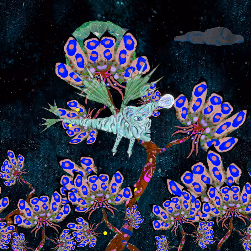 Fireflies and Flower Gardens #167