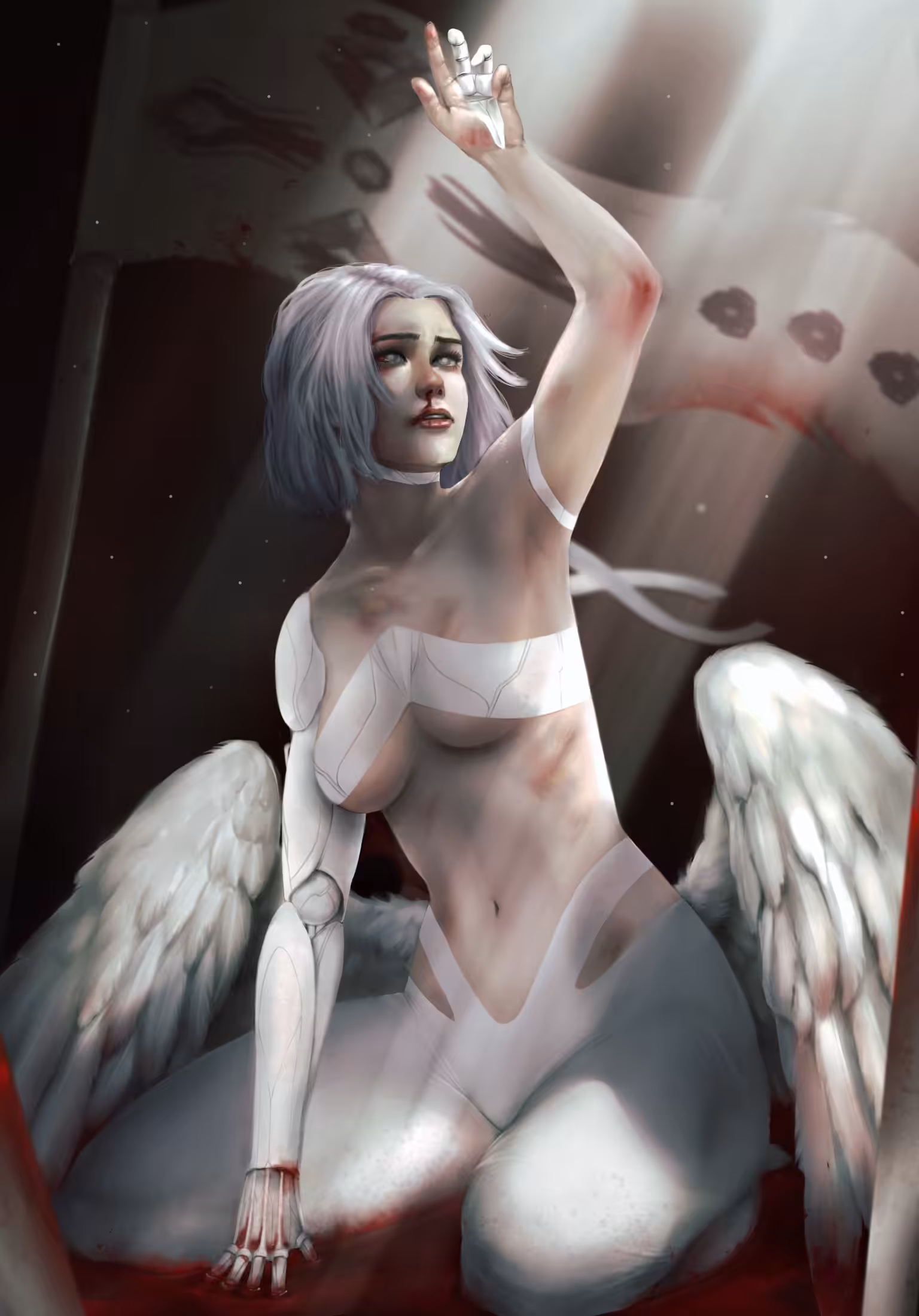 Never give up to fly again 