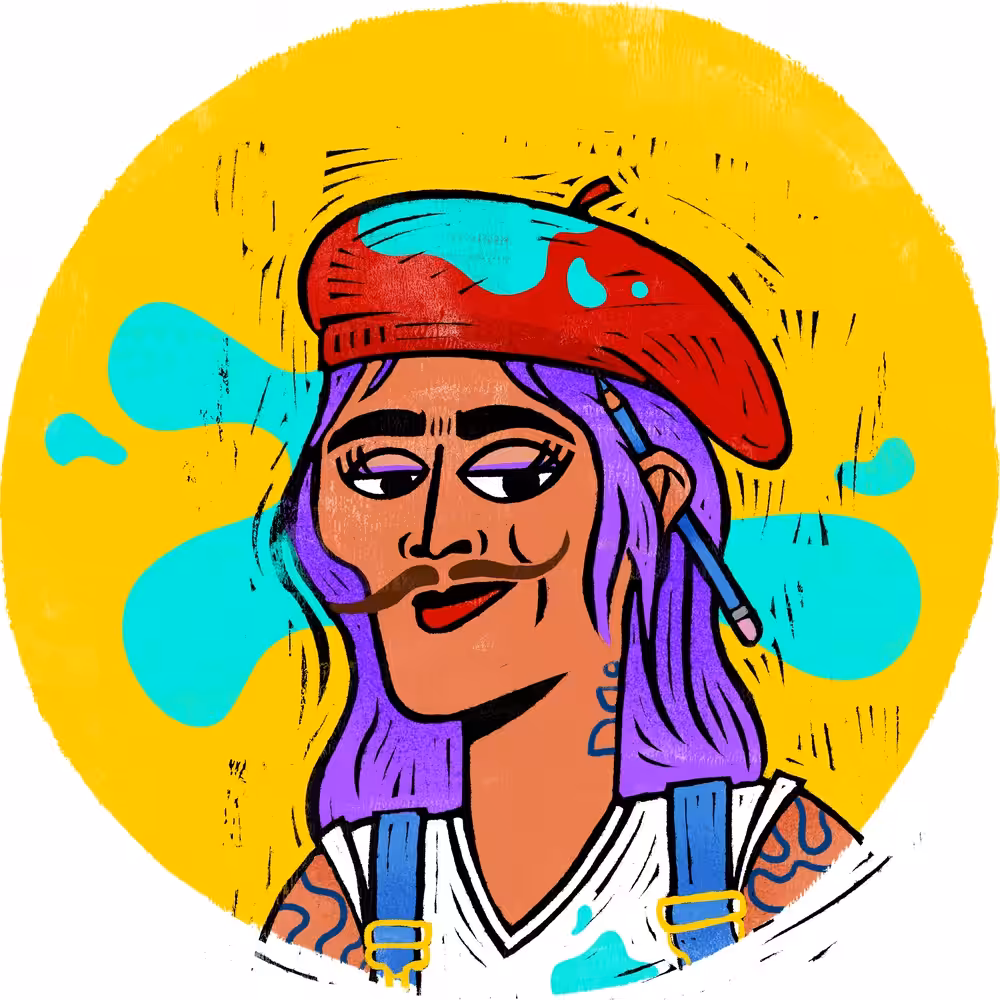 Working Girl #017 - Artist