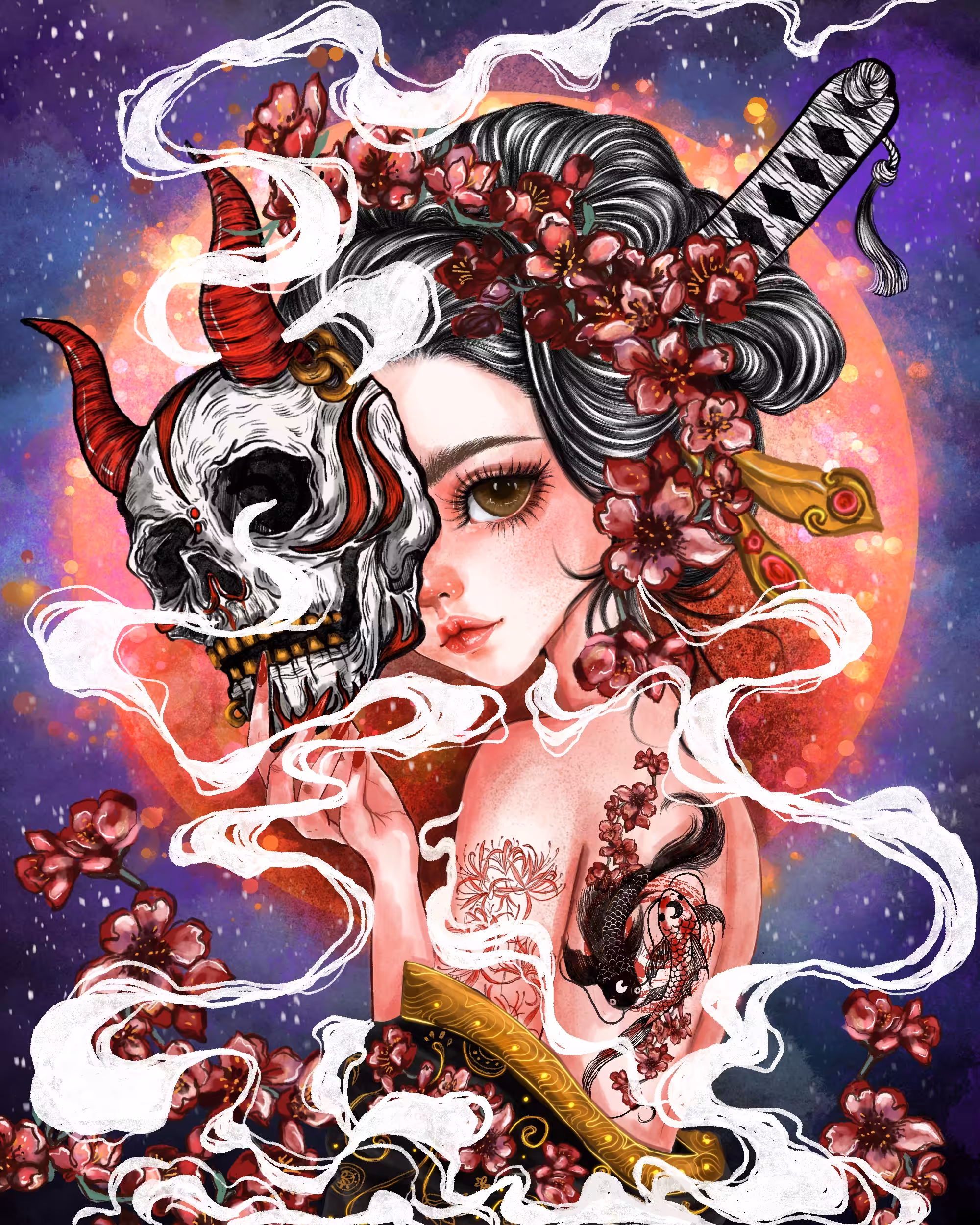Geisha warrior #004