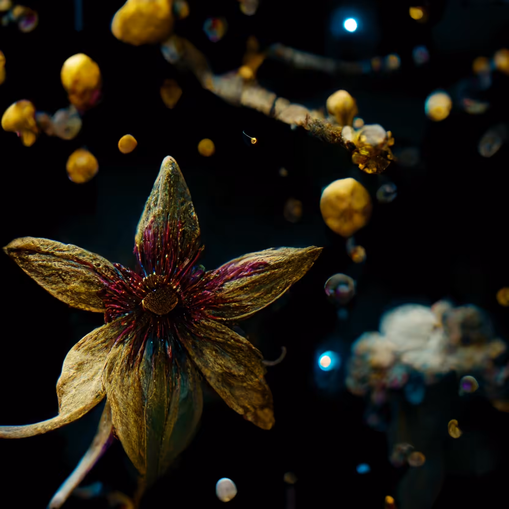 Artificial Intelligence Flowers: Flower #12