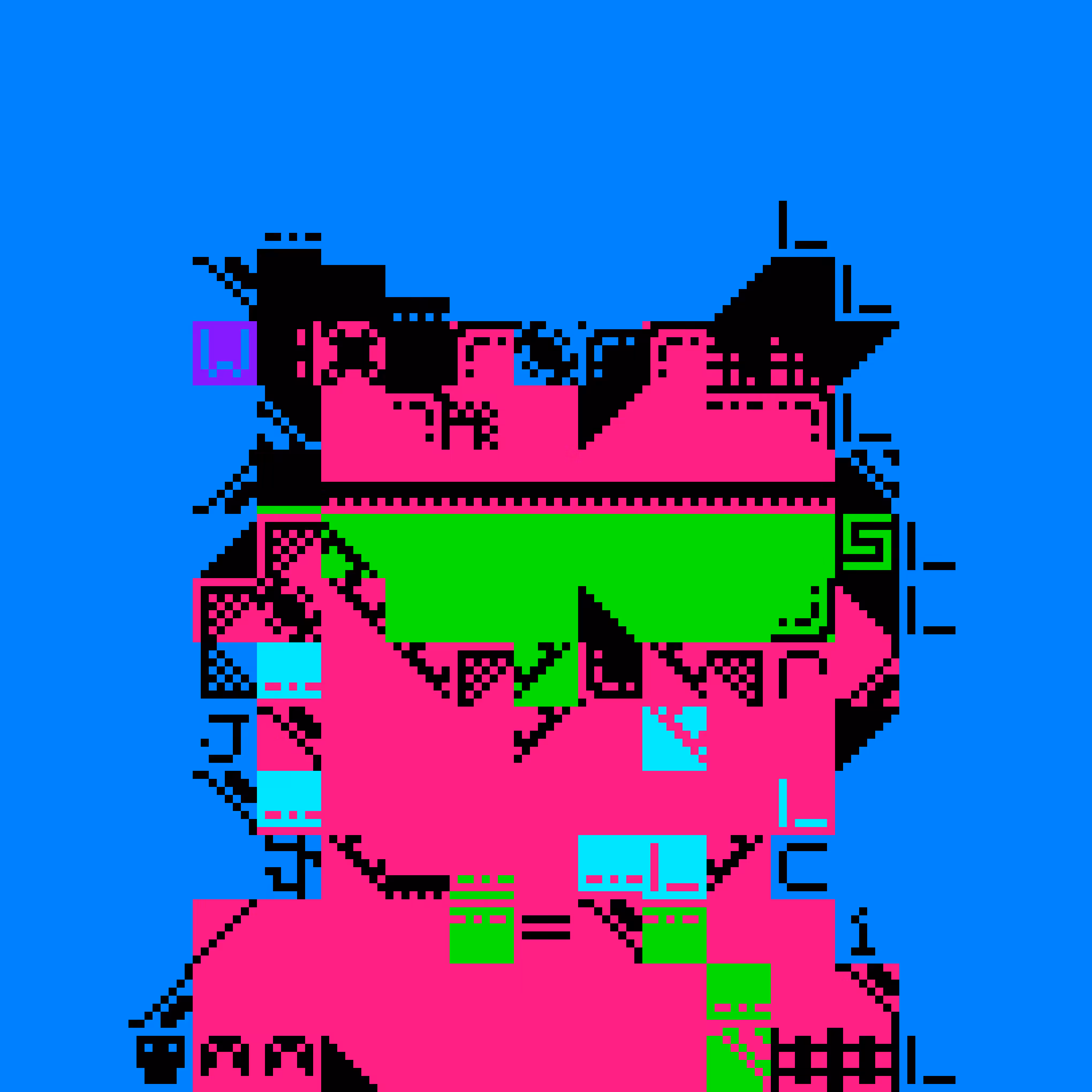 MIGGLES ON ASCII: AlgorithmicMeow