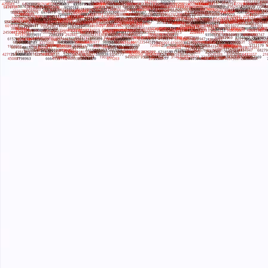 Painting by Random Prime Numbers #68