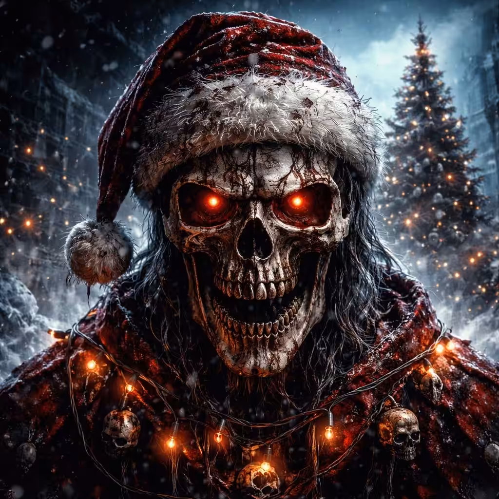 🎅CHRISTMAS SKULL💀 DAY 1 / - 2025