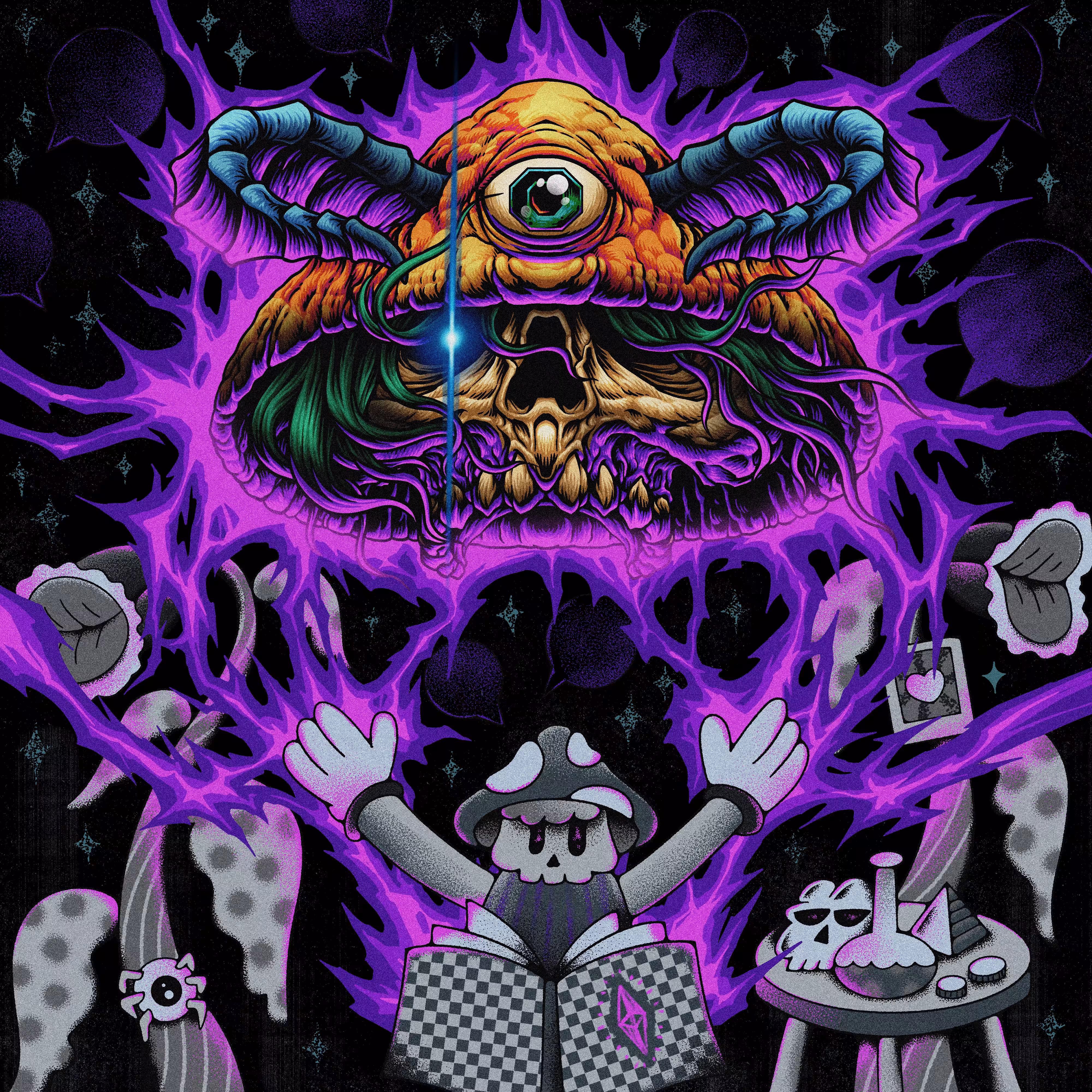 The Cosmic Call - MarkusManson x Skitchism Collab