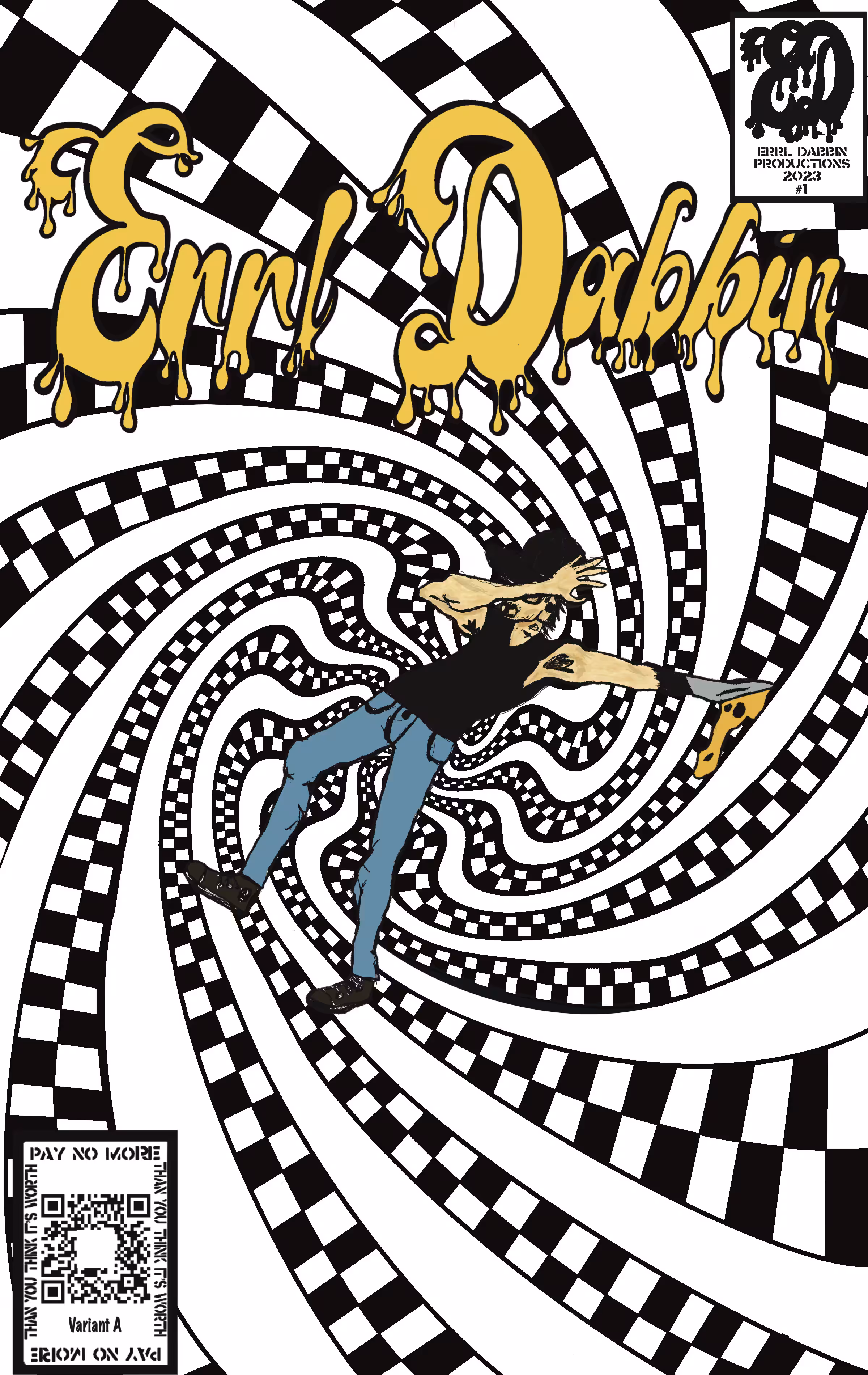 Errl Dabbin #1 Cover Variant-A