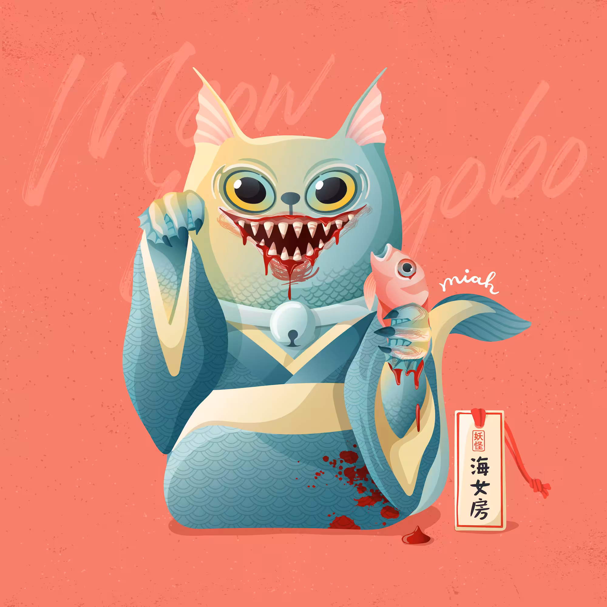 Manekineko x Yokai : Meow Umi nyōbō