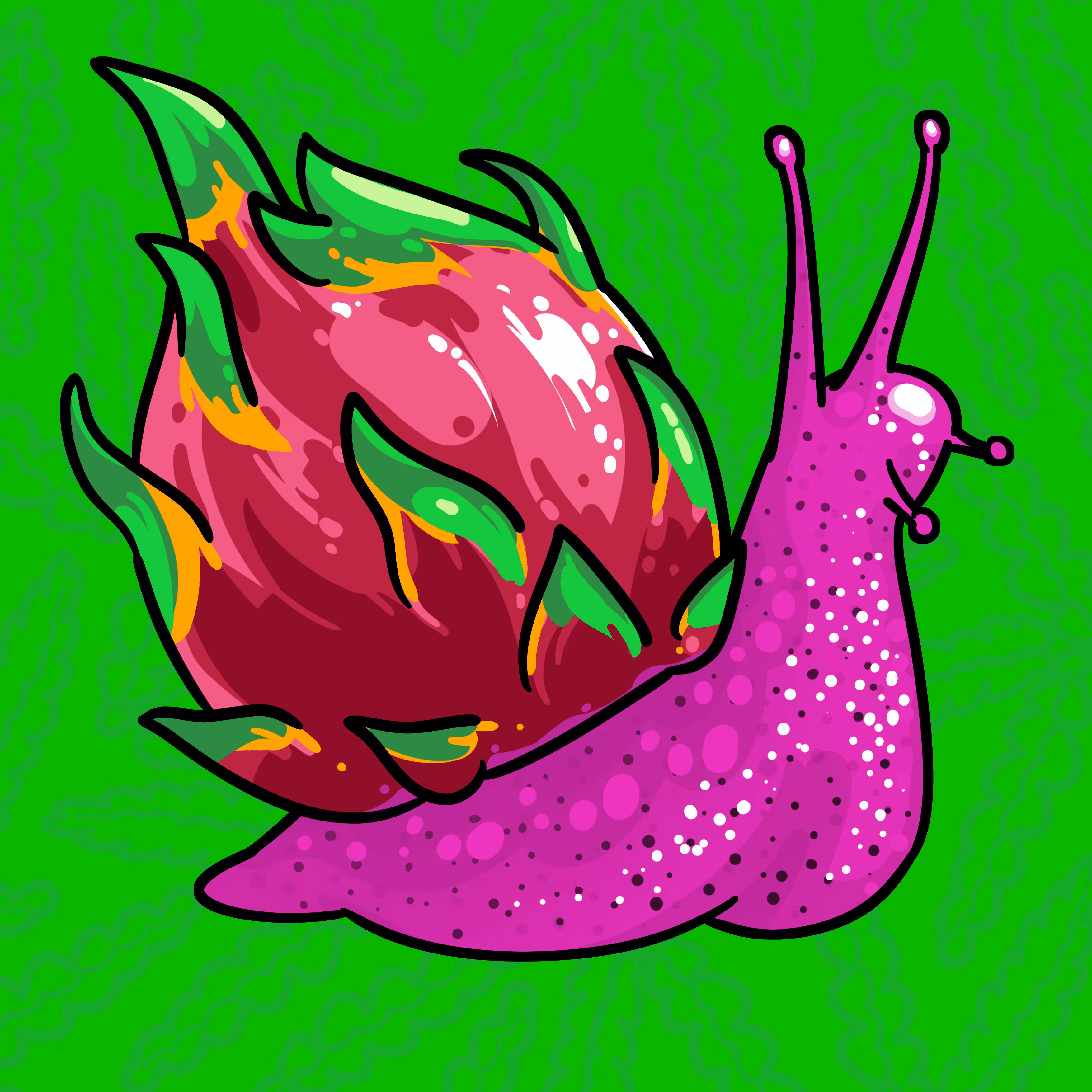 Snail2009 Red Dragon fruit
