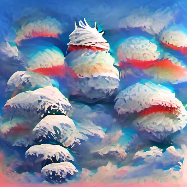 Snow Cone Clouds
