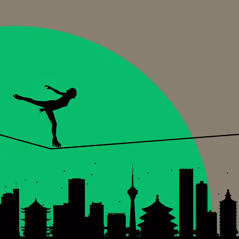 Dancing over the city #25