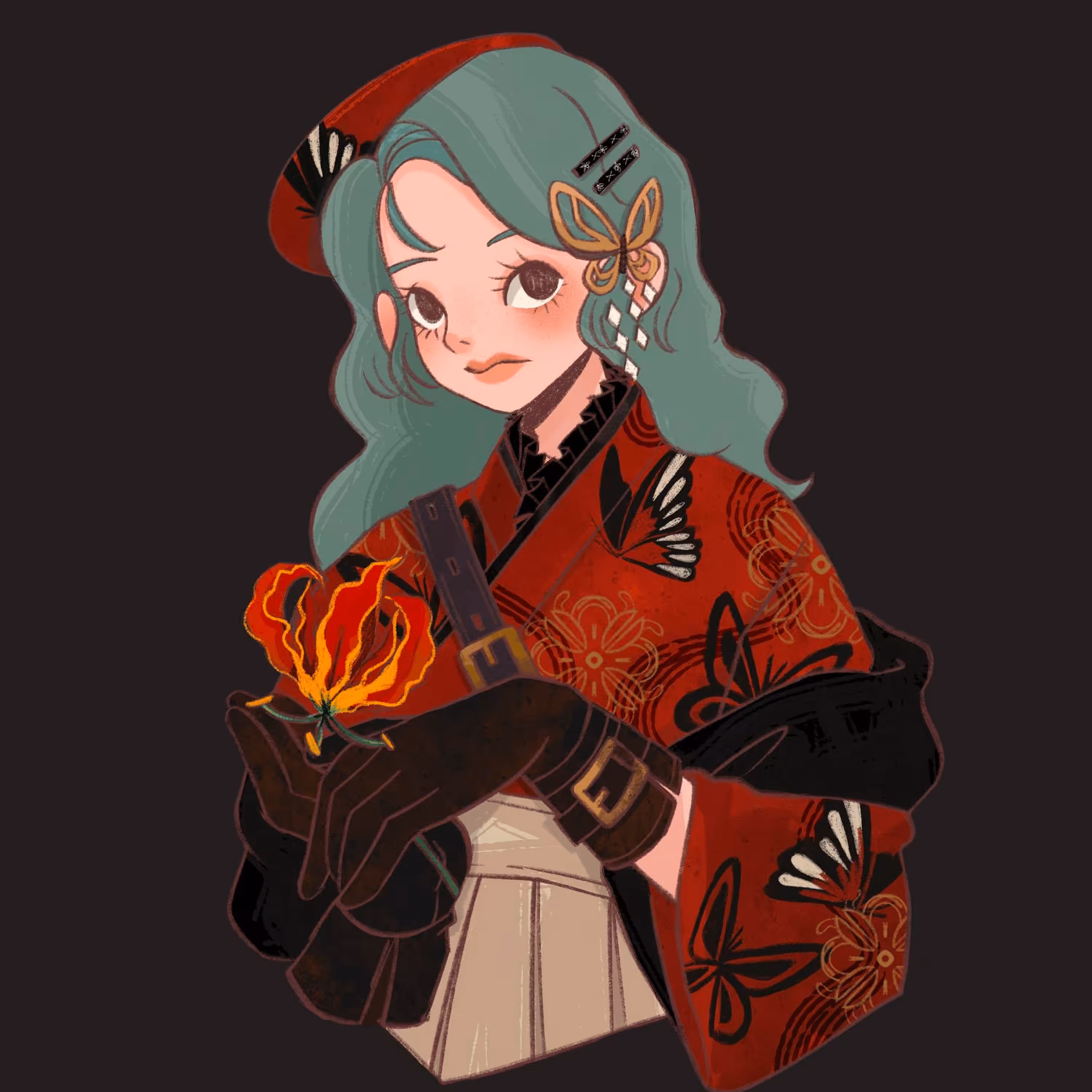 65bio_Flame Lily