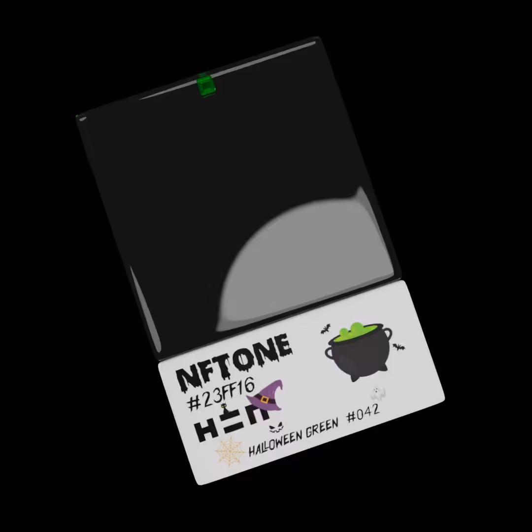 NFTONE - Halloween Green - #042 - H=N Special 30th October '21 Edition