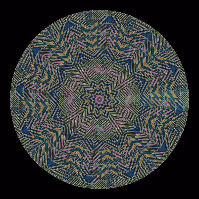 Binary kaleidoscope #180
