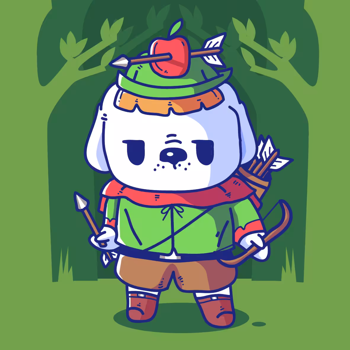 ARCHER WHITE DOG #4