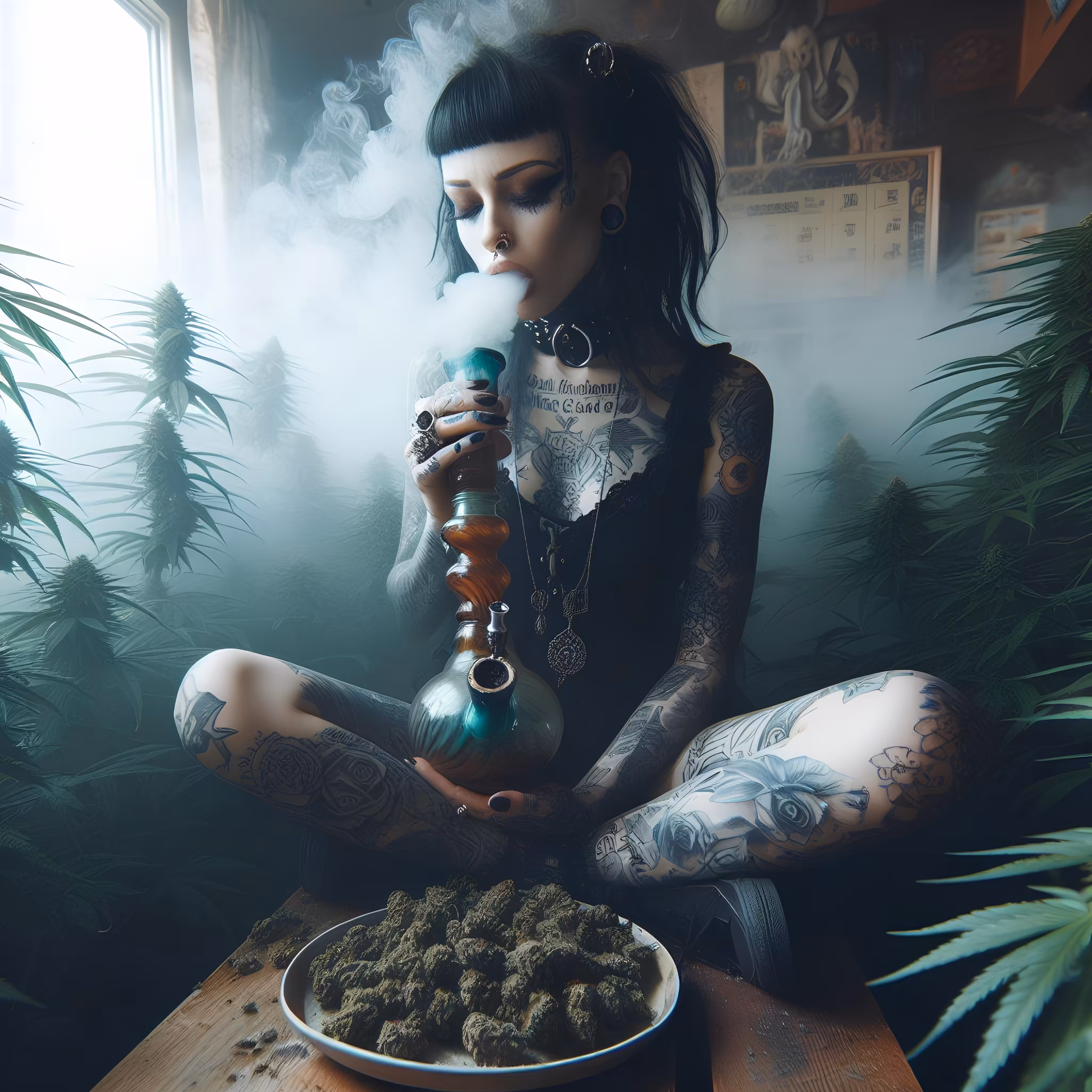 Psychedelic Plant Portraits