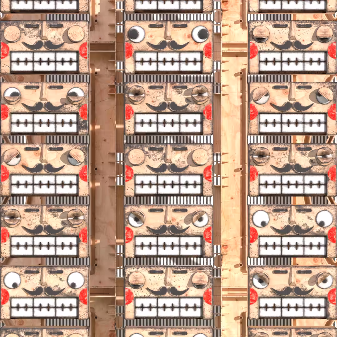 Nutcrackers with Facial Expressions