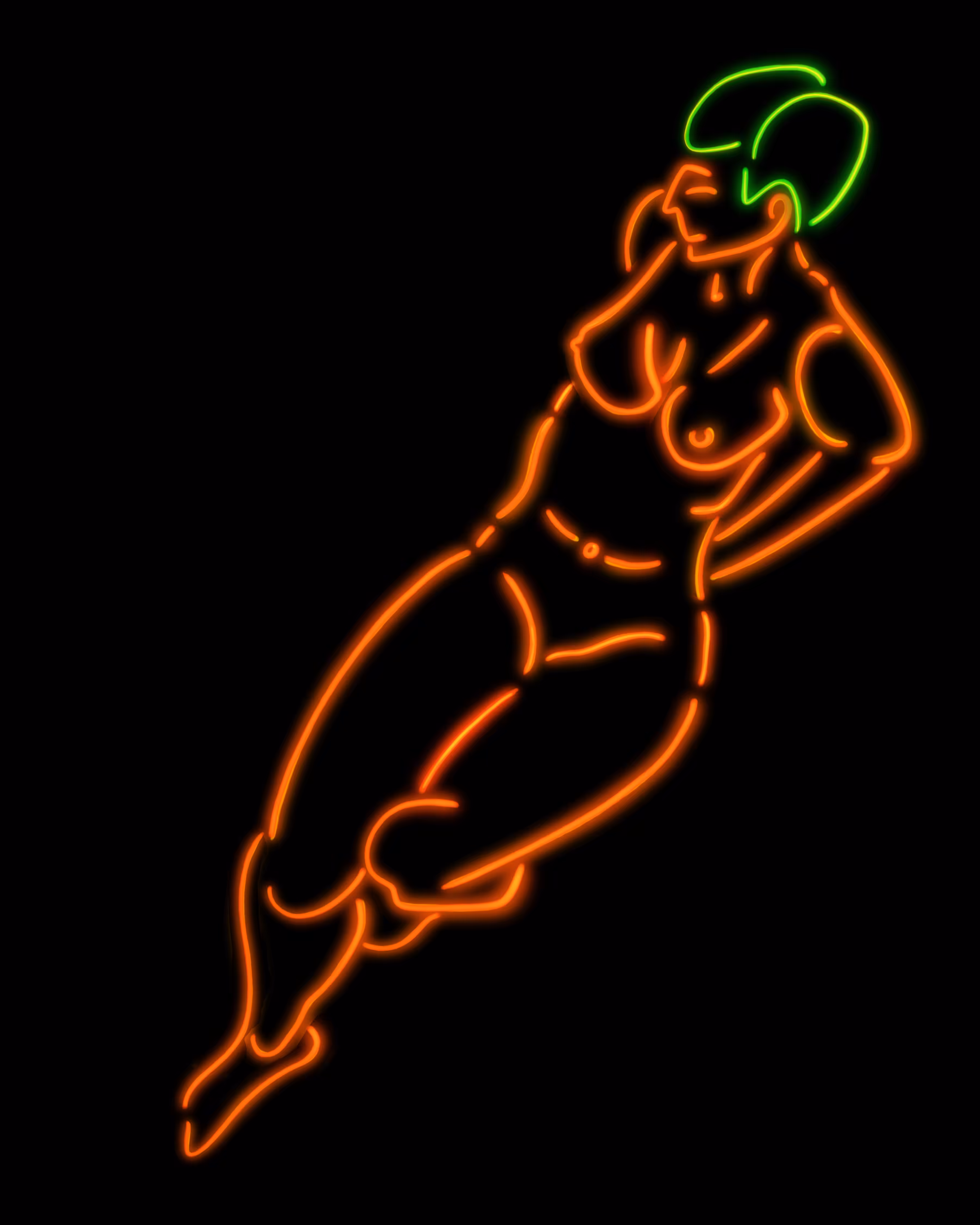 Life Drawing - Neon – 22.04.2021
