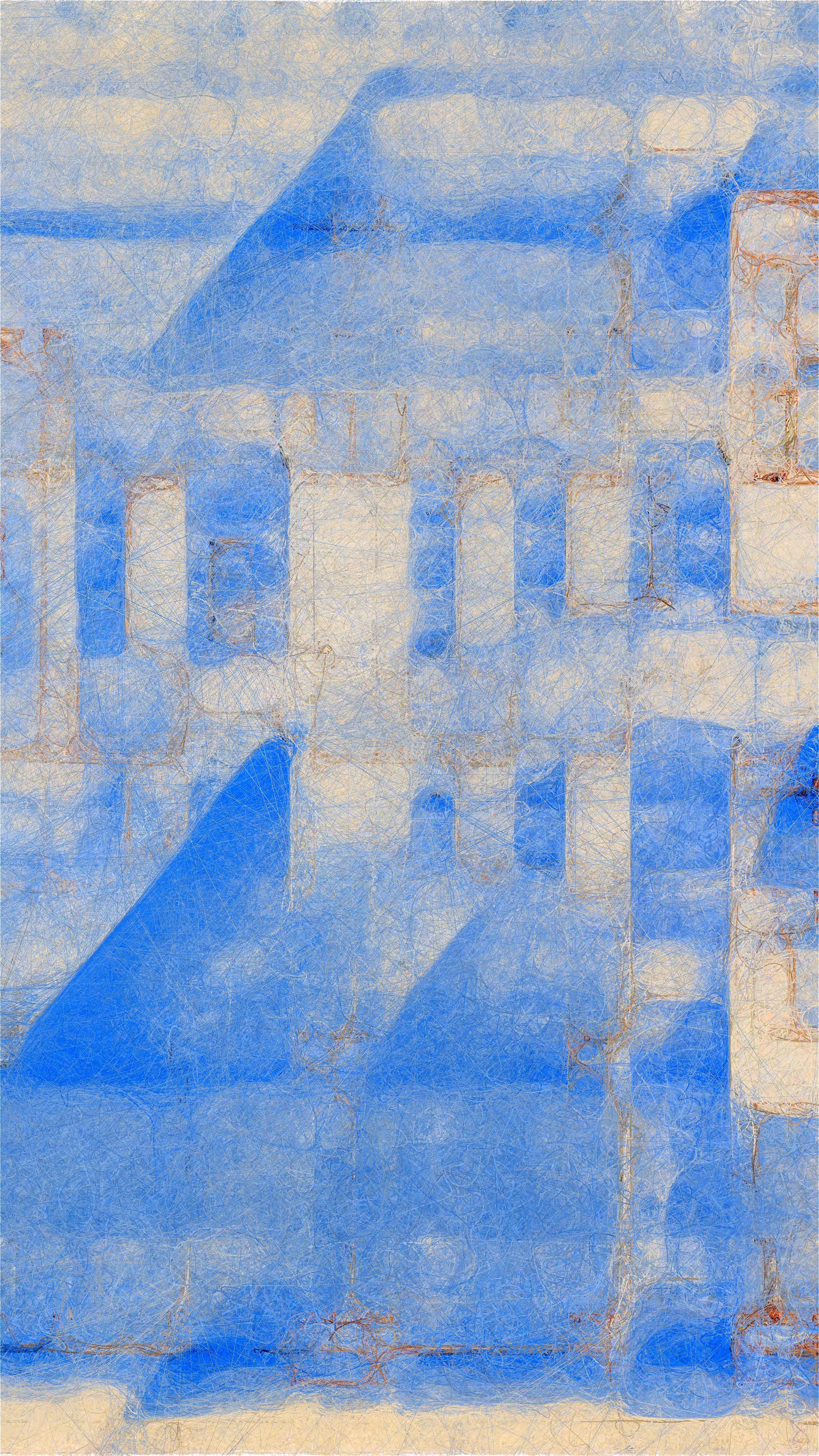 Unsupervised — Machine Hallucinations — MoMA Dreams — E #100
