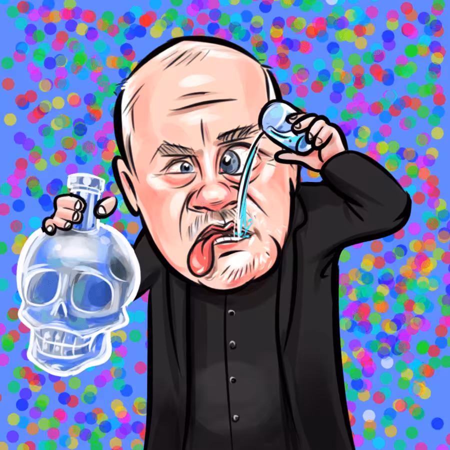 CryptoDrunk #44: Damien Hirst - "I think that digital art is probably going to last a lot longer tha