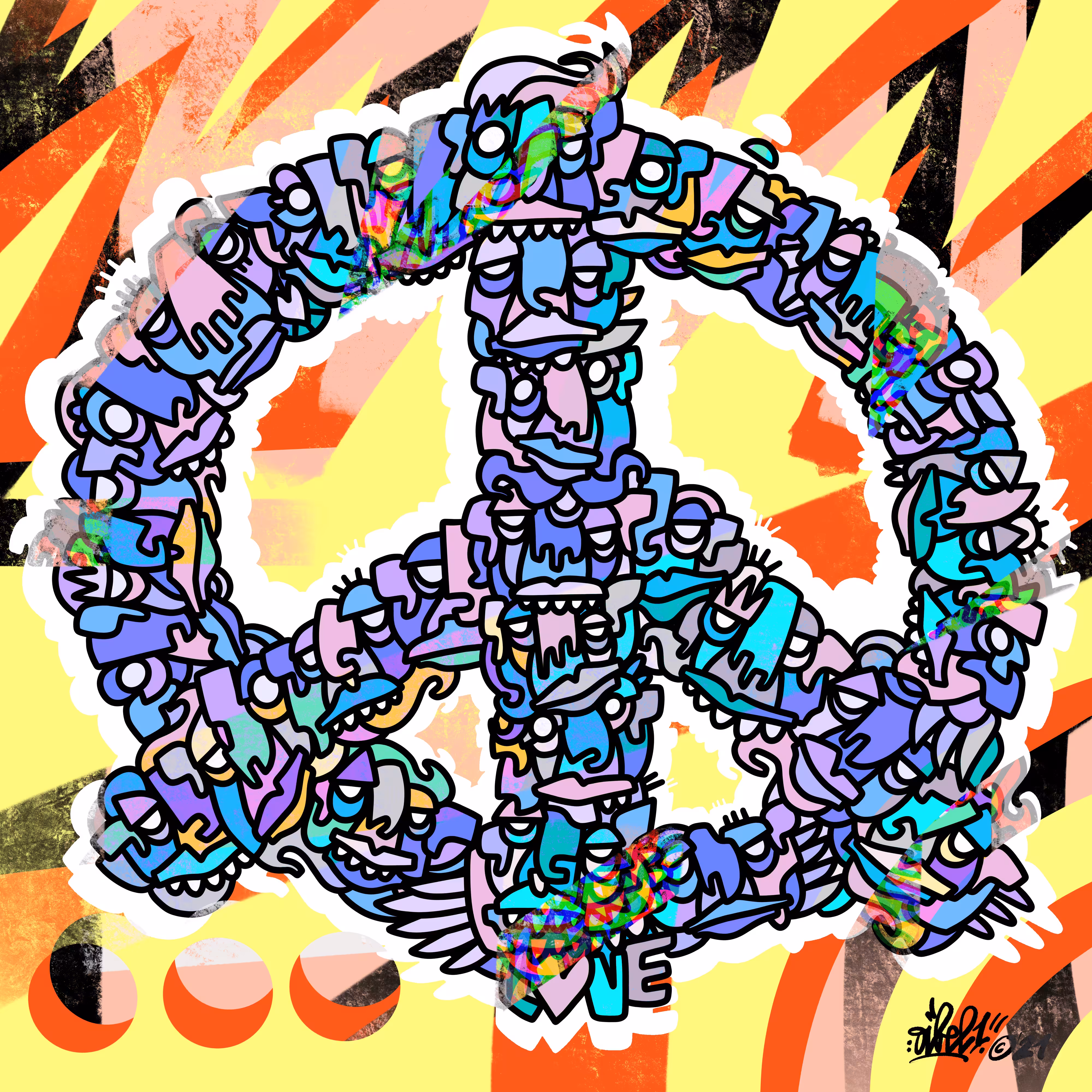 PEACE and LOVE 10