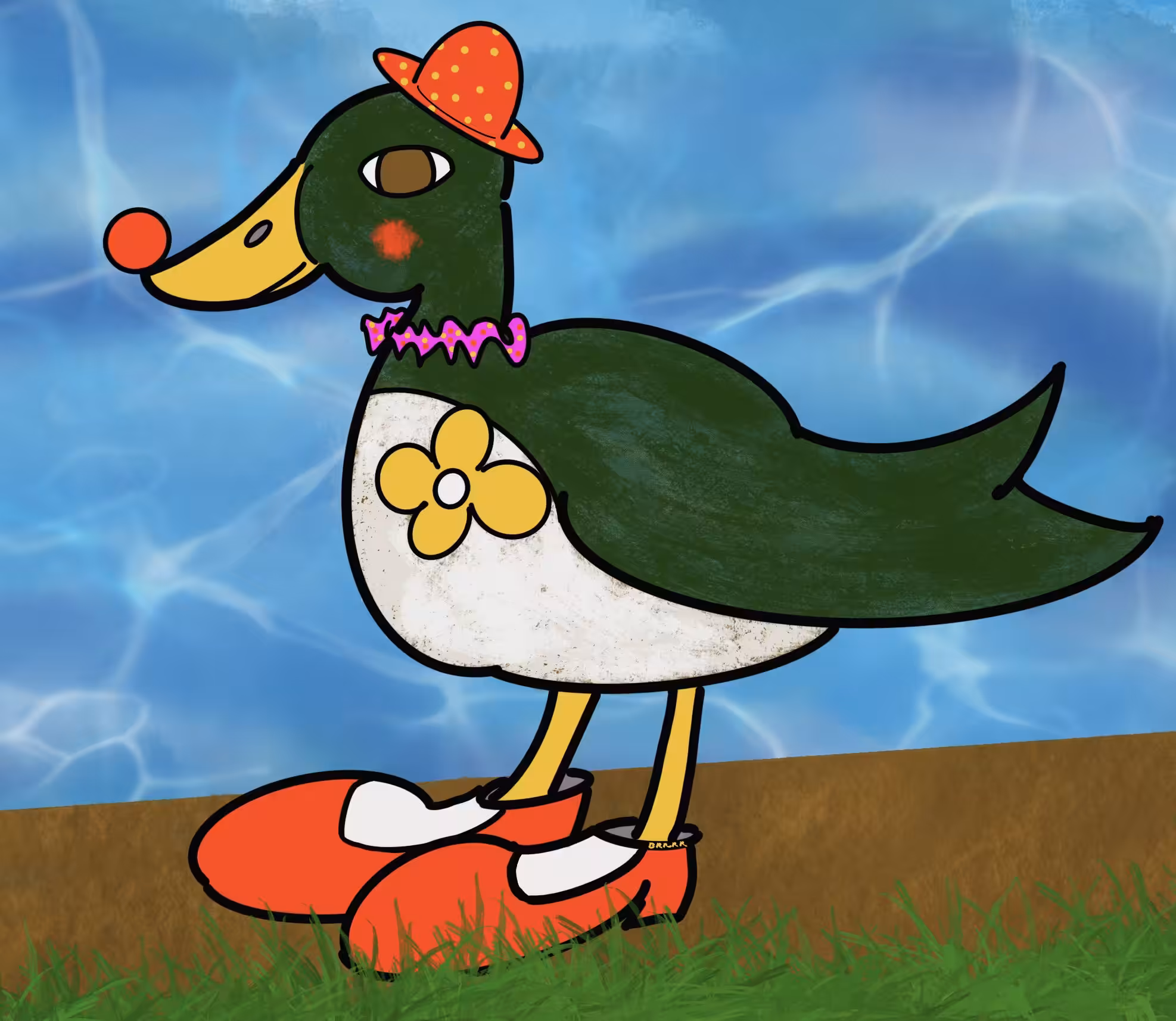 Clown the Duck or Duck the Clown?