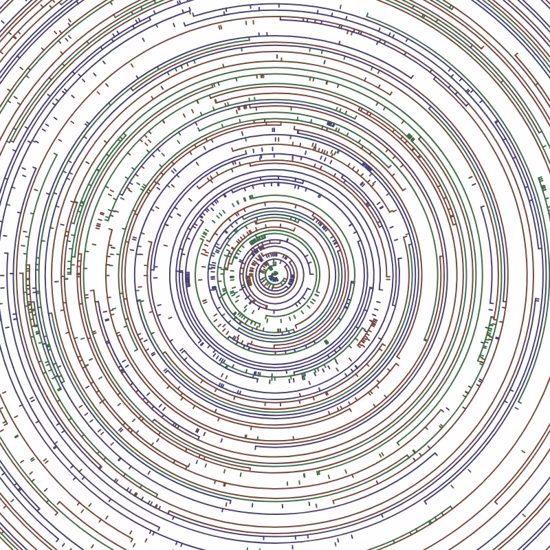 arcs and lines #22