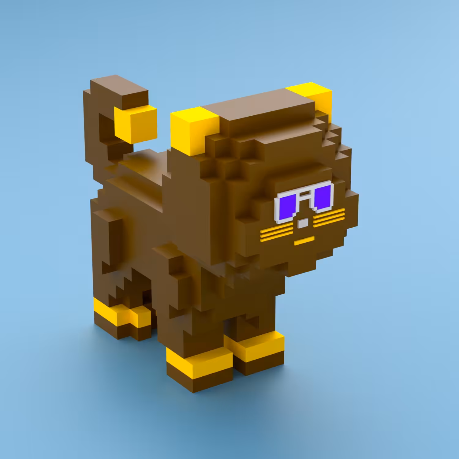 3D Meow Cat #194