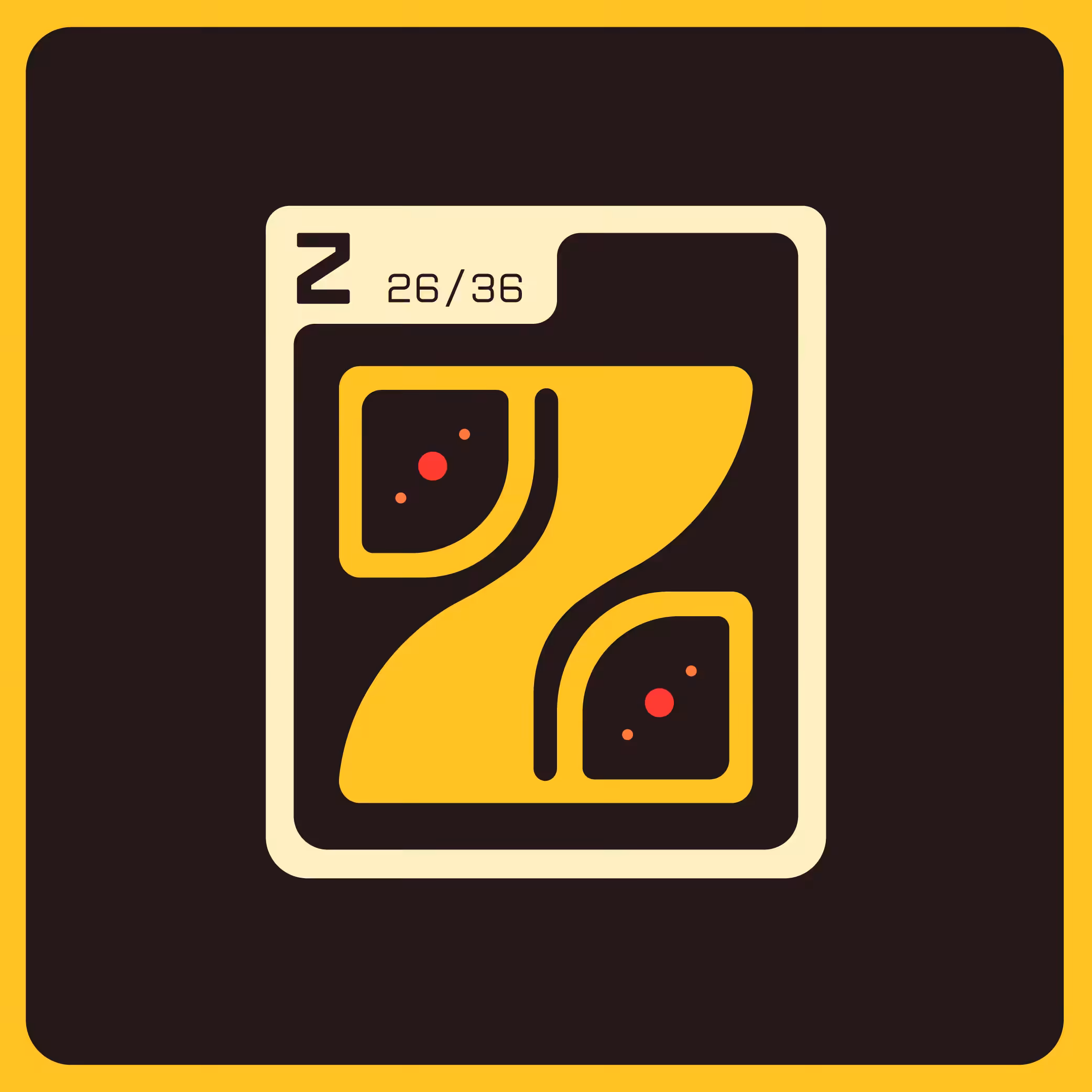 Alphabet Badge Series - Z