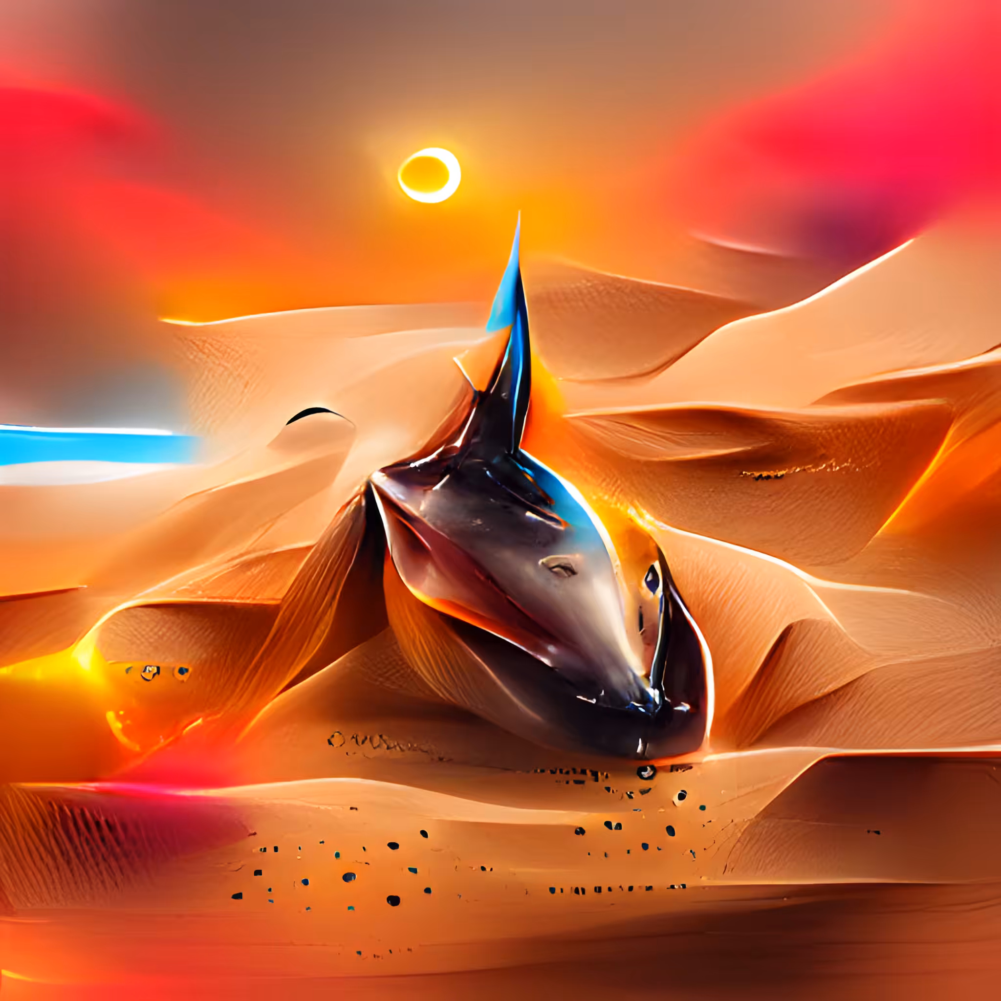 Dolphins in the Desert #03