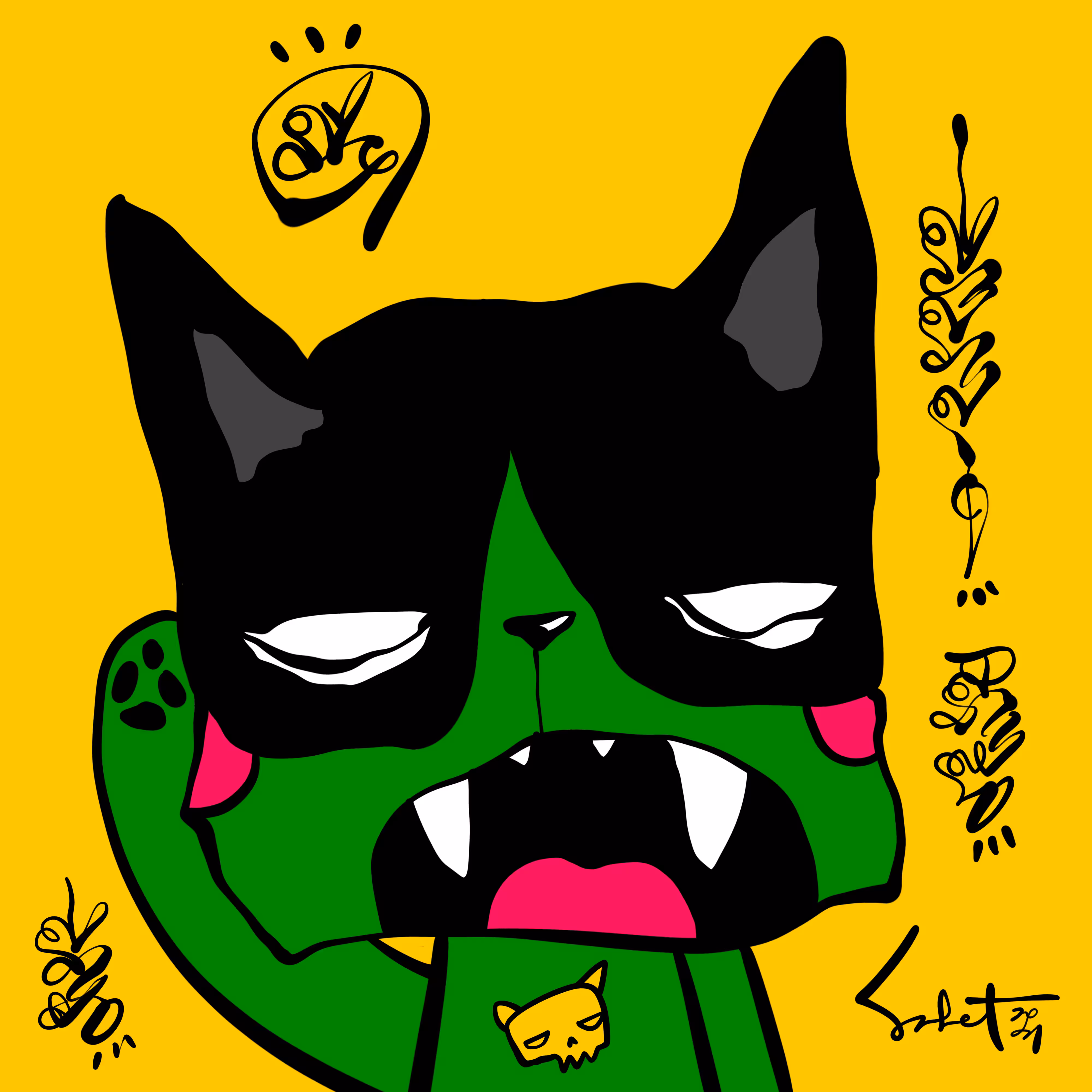 Ugly Kitties by Sabet #50