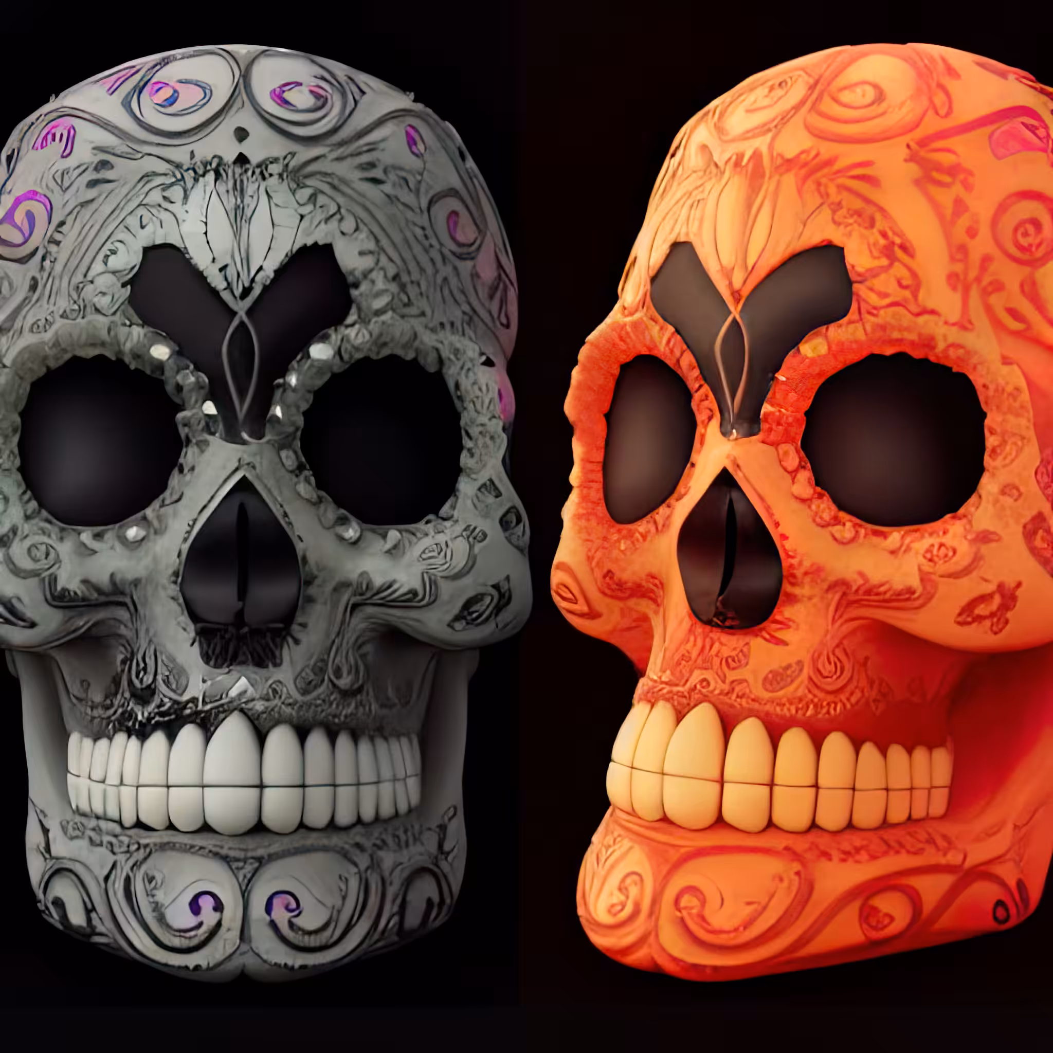 Head Case - A Color Study: Head Case #316