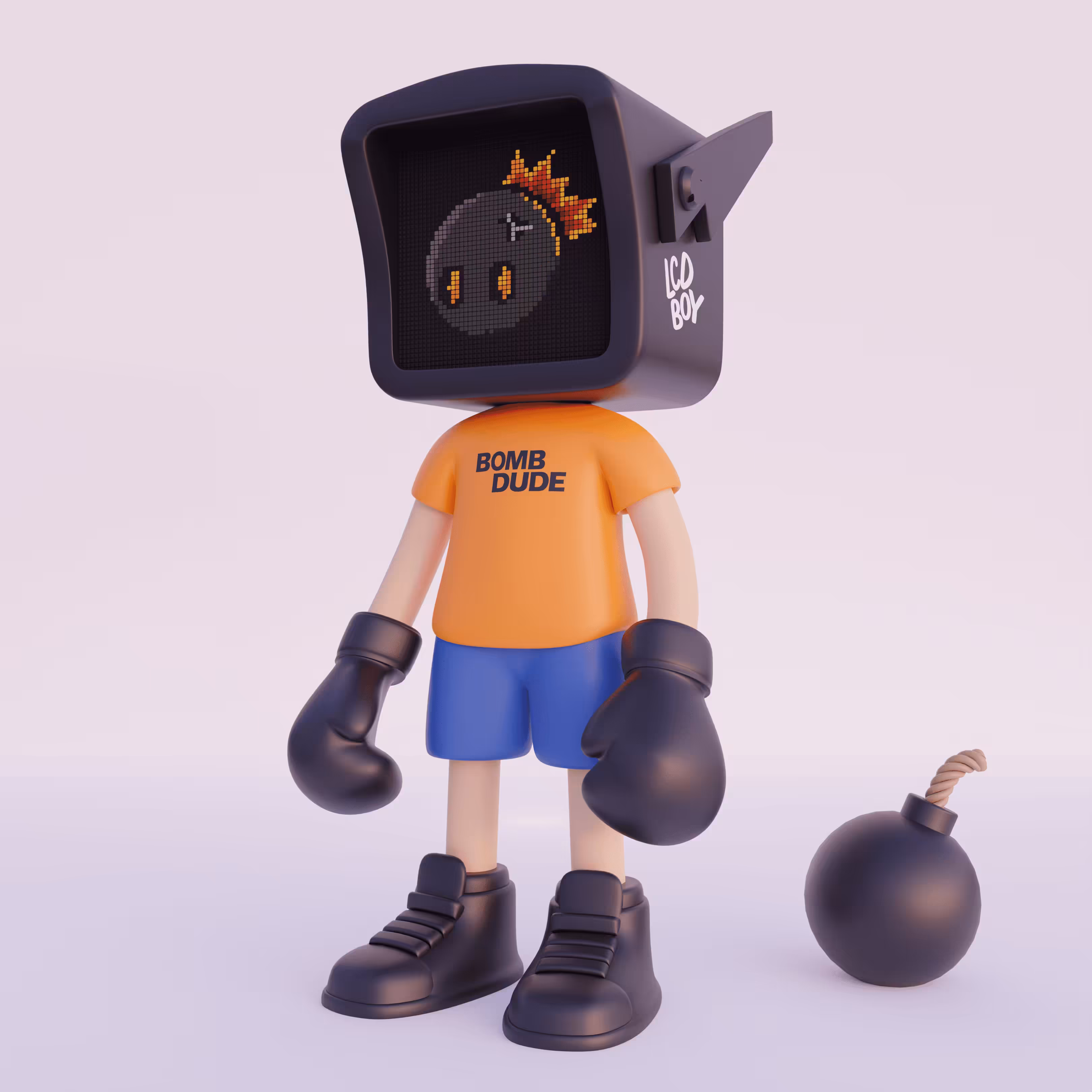 LCD BOY (BOMB DUDE) #181