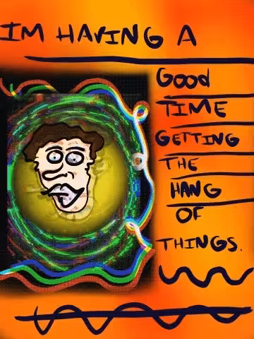 Having a good time
