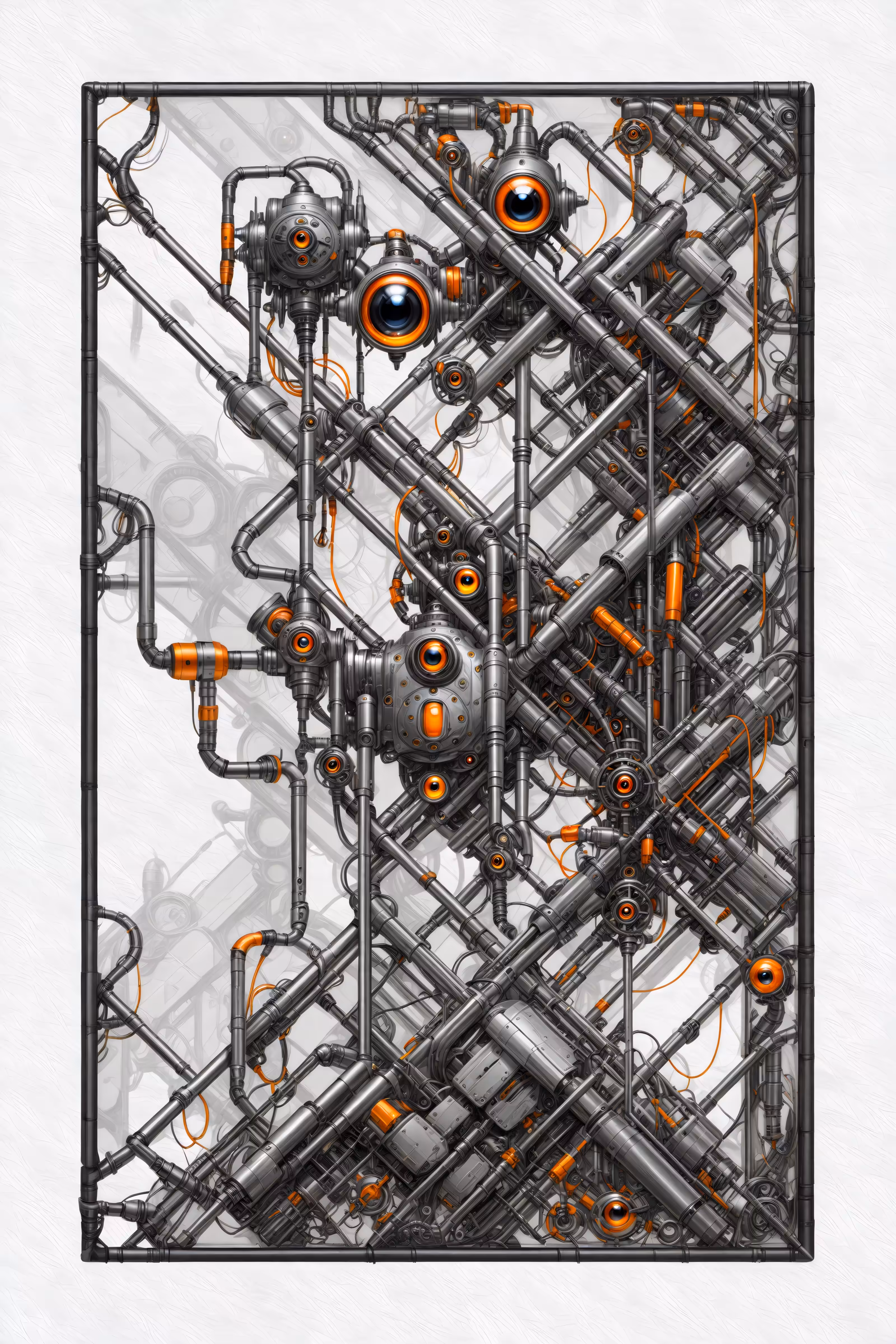 UBK #269 Orange Insects