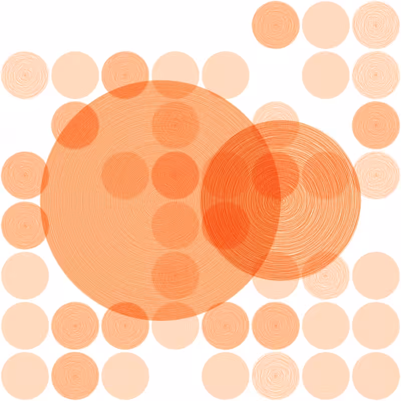 Brushed Circles #90