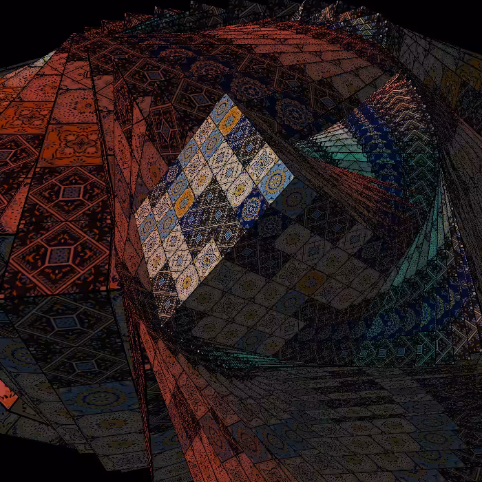 PSYCHEDELIC MOSAIC #9