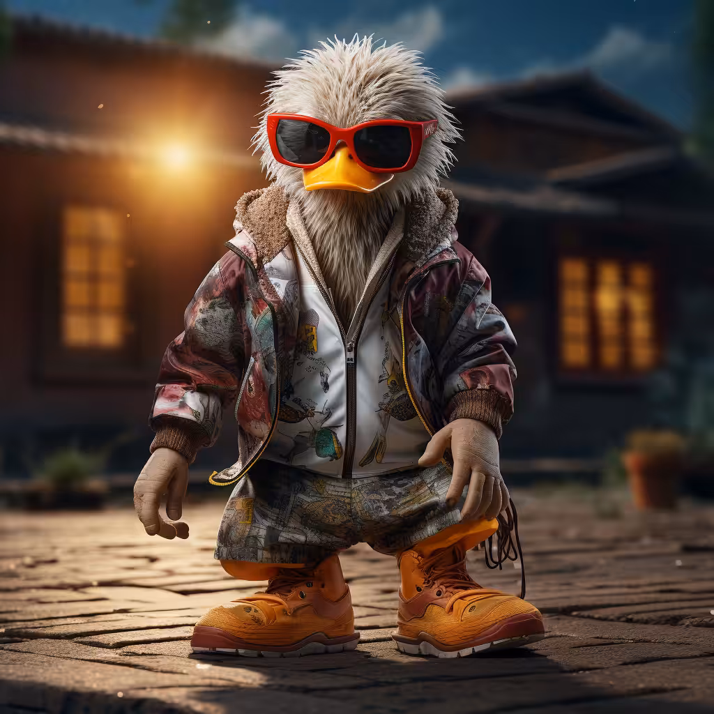 Hippie Duck
