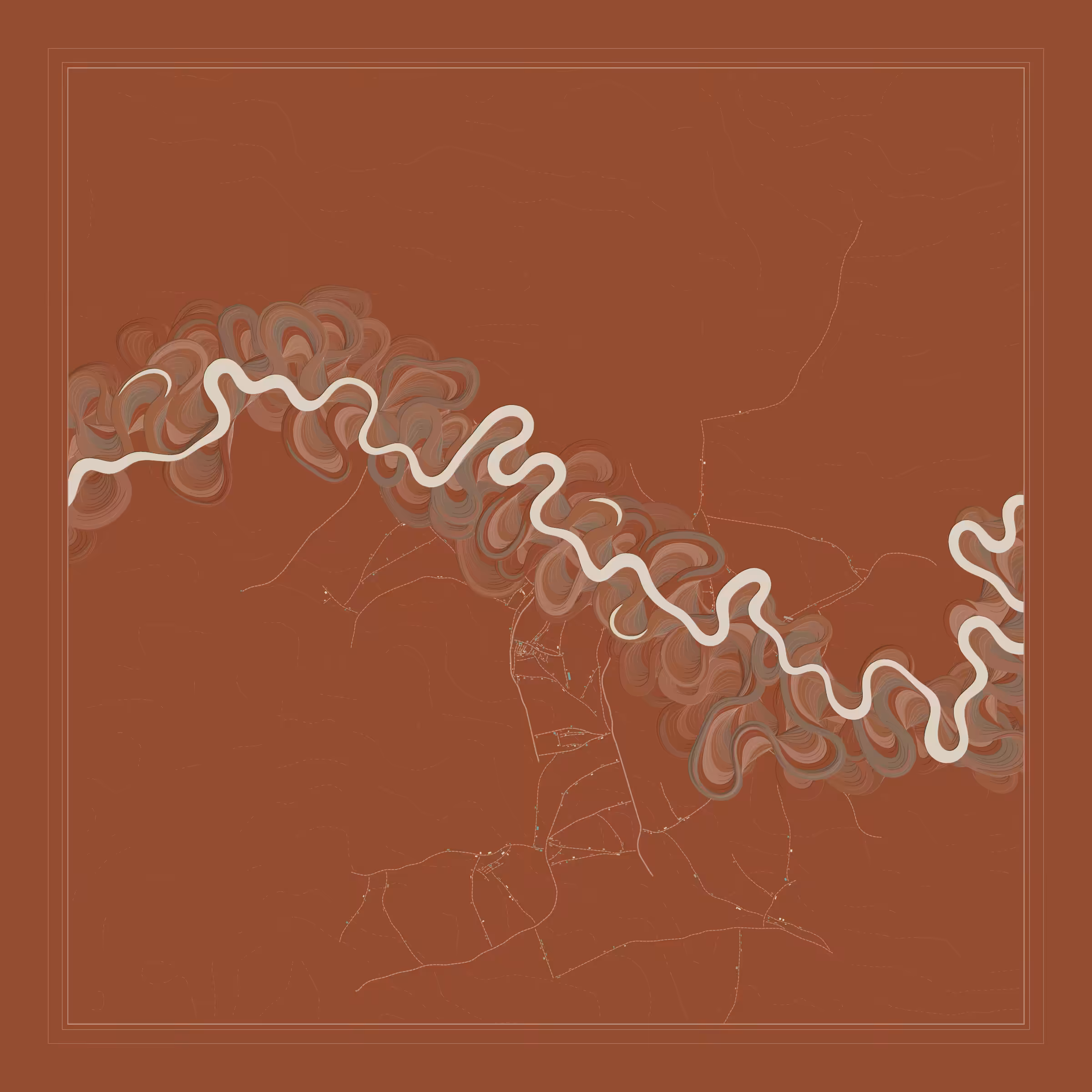 Ancient Courses of Fictional Rivers #786