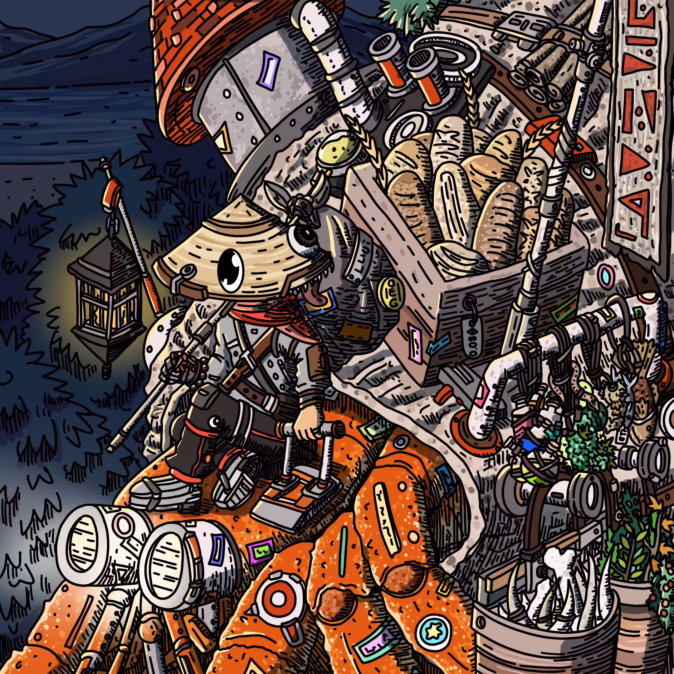 Bio mecha peddler OEG