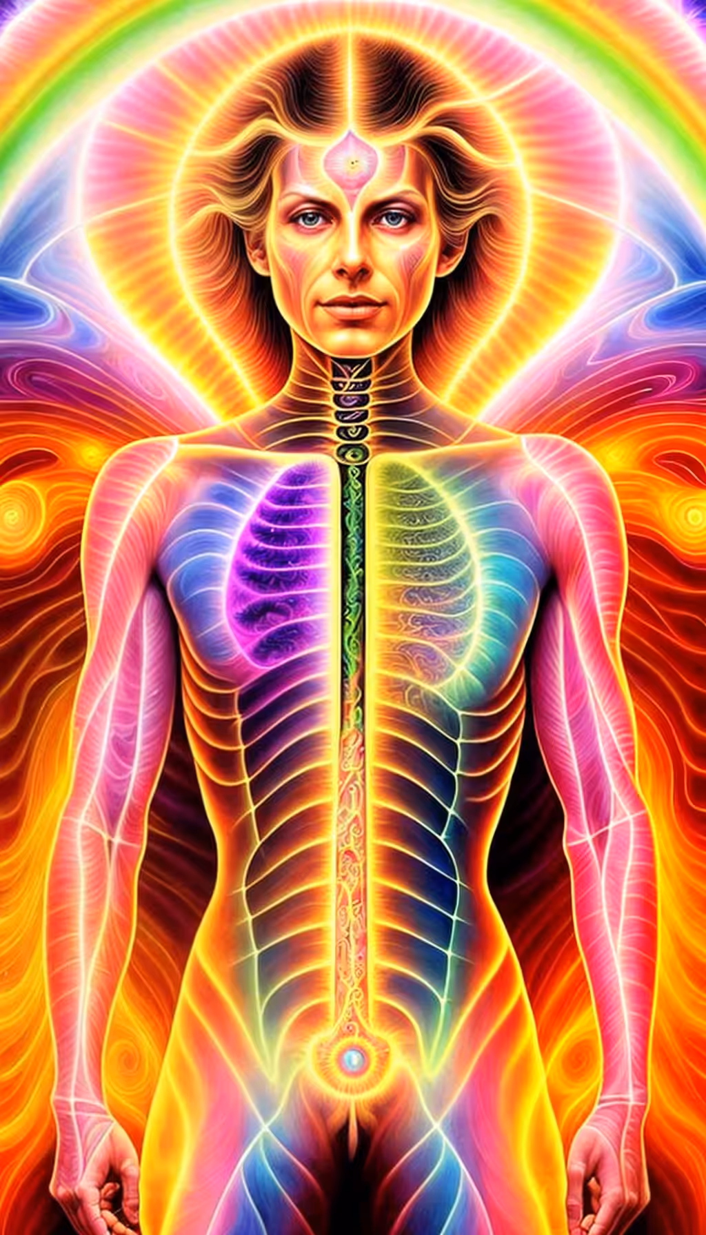 Psychedelic Artwork : The Burning Within