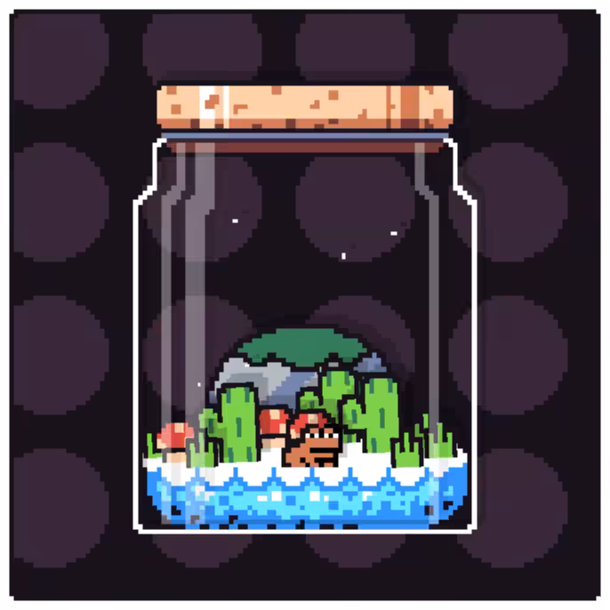 Toad Terrarium #62