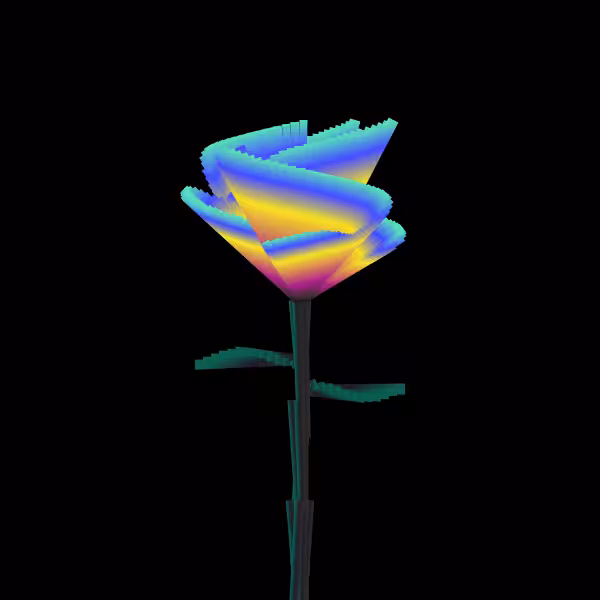 Digital Flower #1