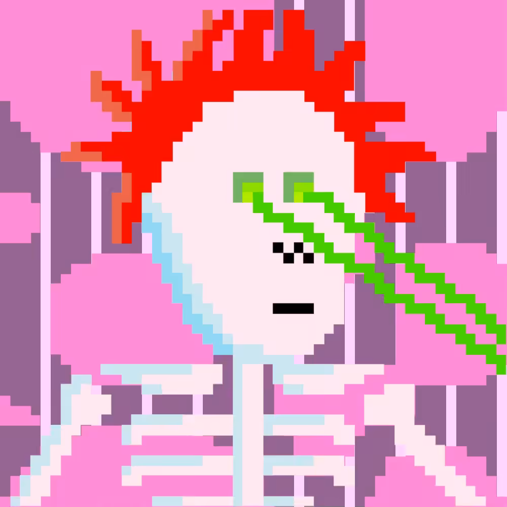 PIXEL SKULLETTI 1 #86