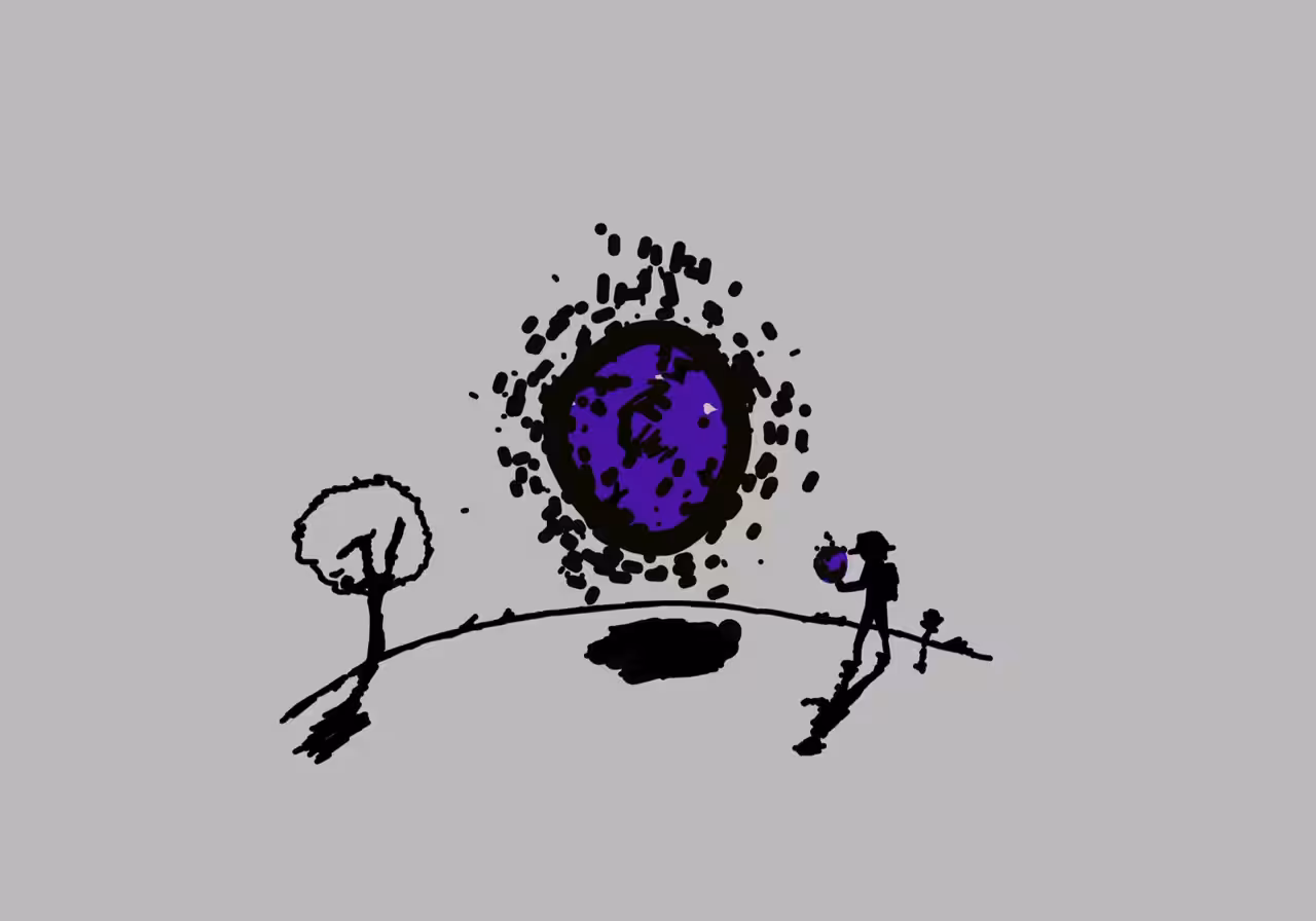 “Something carried, something left..”