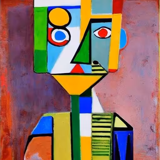Cubist #50 (Boy)