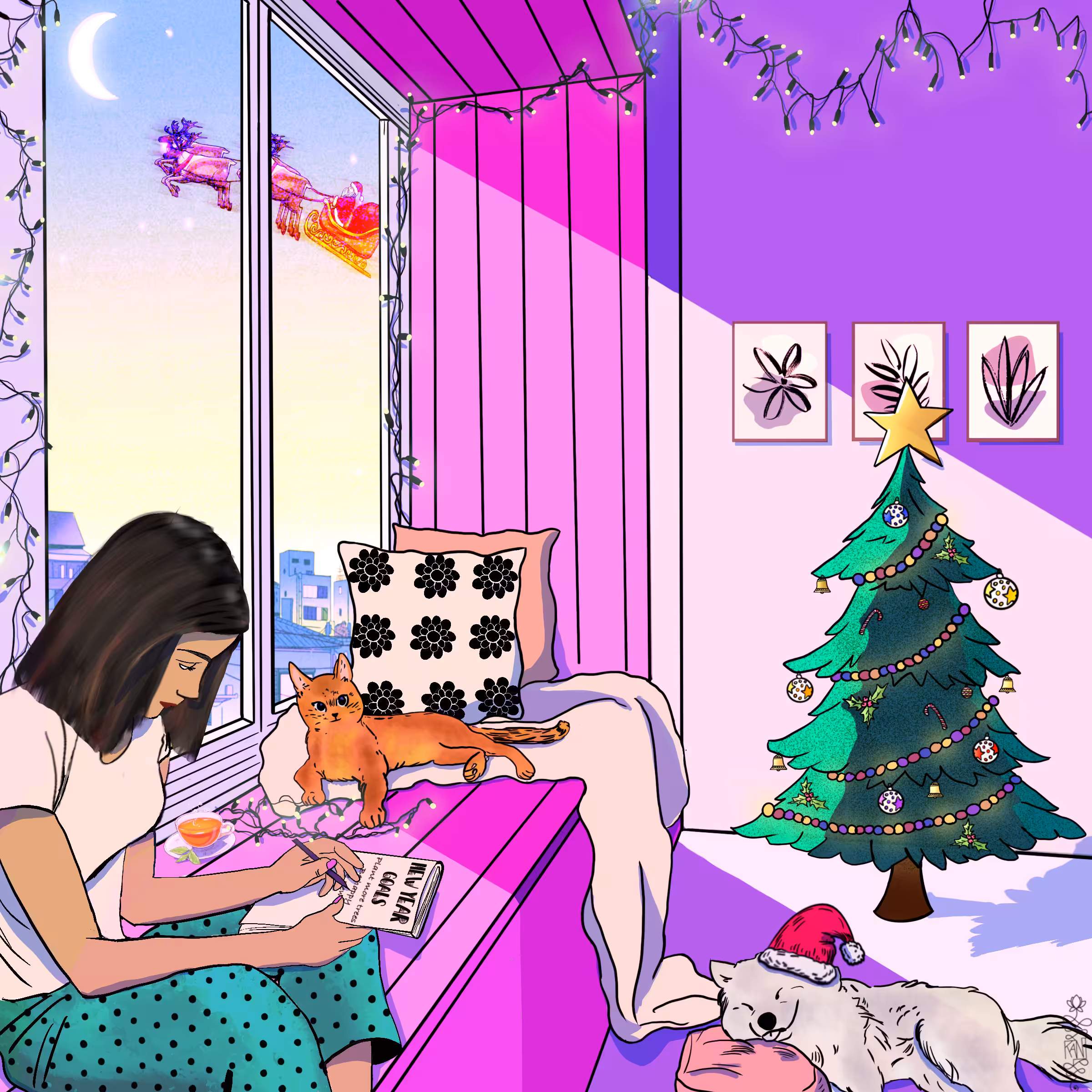 A lofi holiday