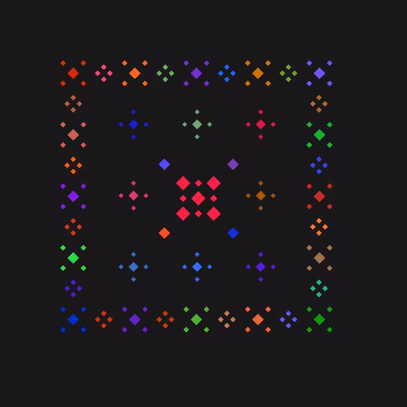 Rotated Squares #17