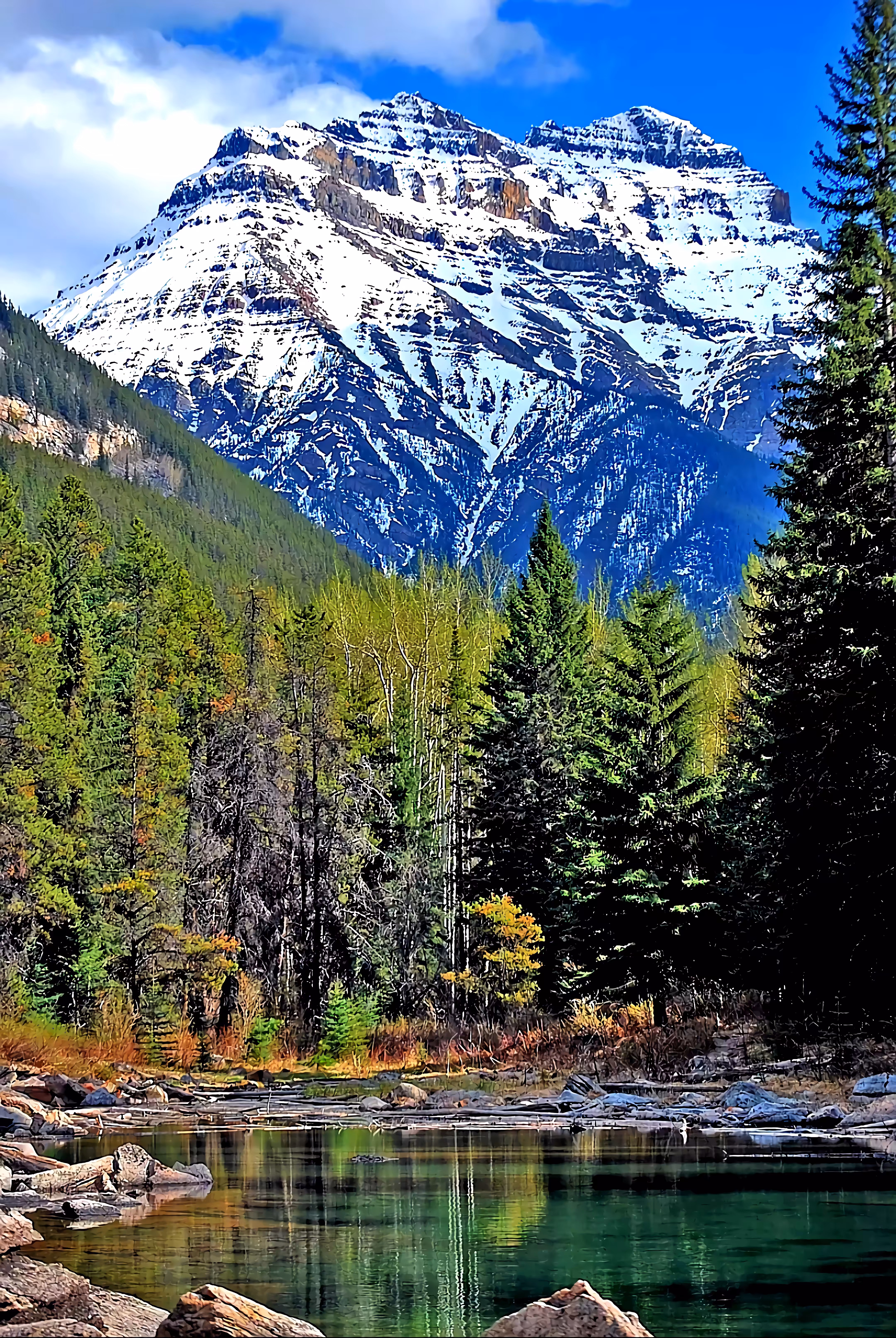 Rocky Mountain Postcard